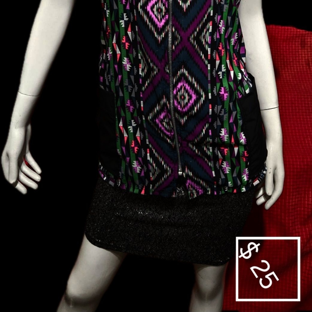 Aprons and Satin Jacket